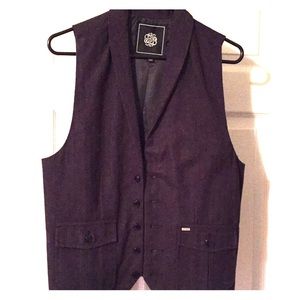 Obey vest mens sz S.